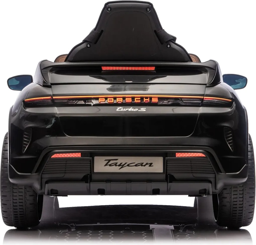 Carro Infantil bateria 12V Porsche Taycan Preto