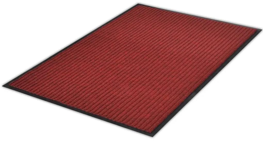 Tapete vermelho para porta em PVC 120 x 180 cm