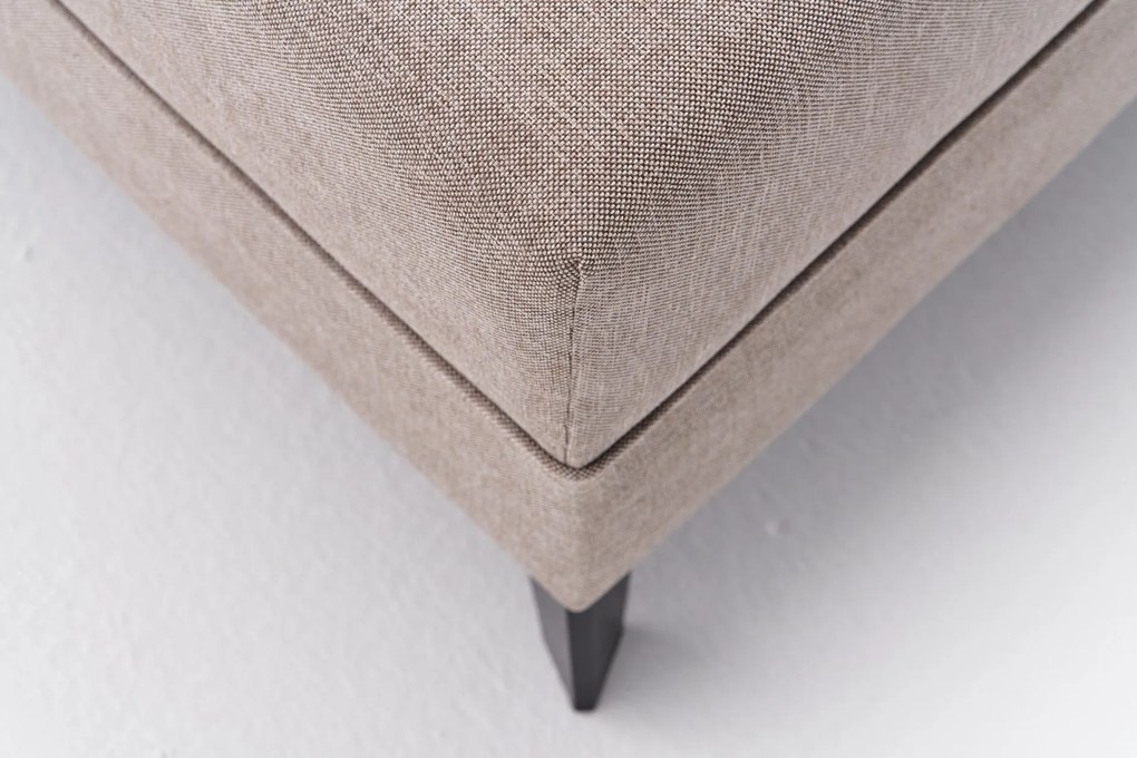 Sofá-Cama de Canto Efsun – Creme – 300x78x202 cm