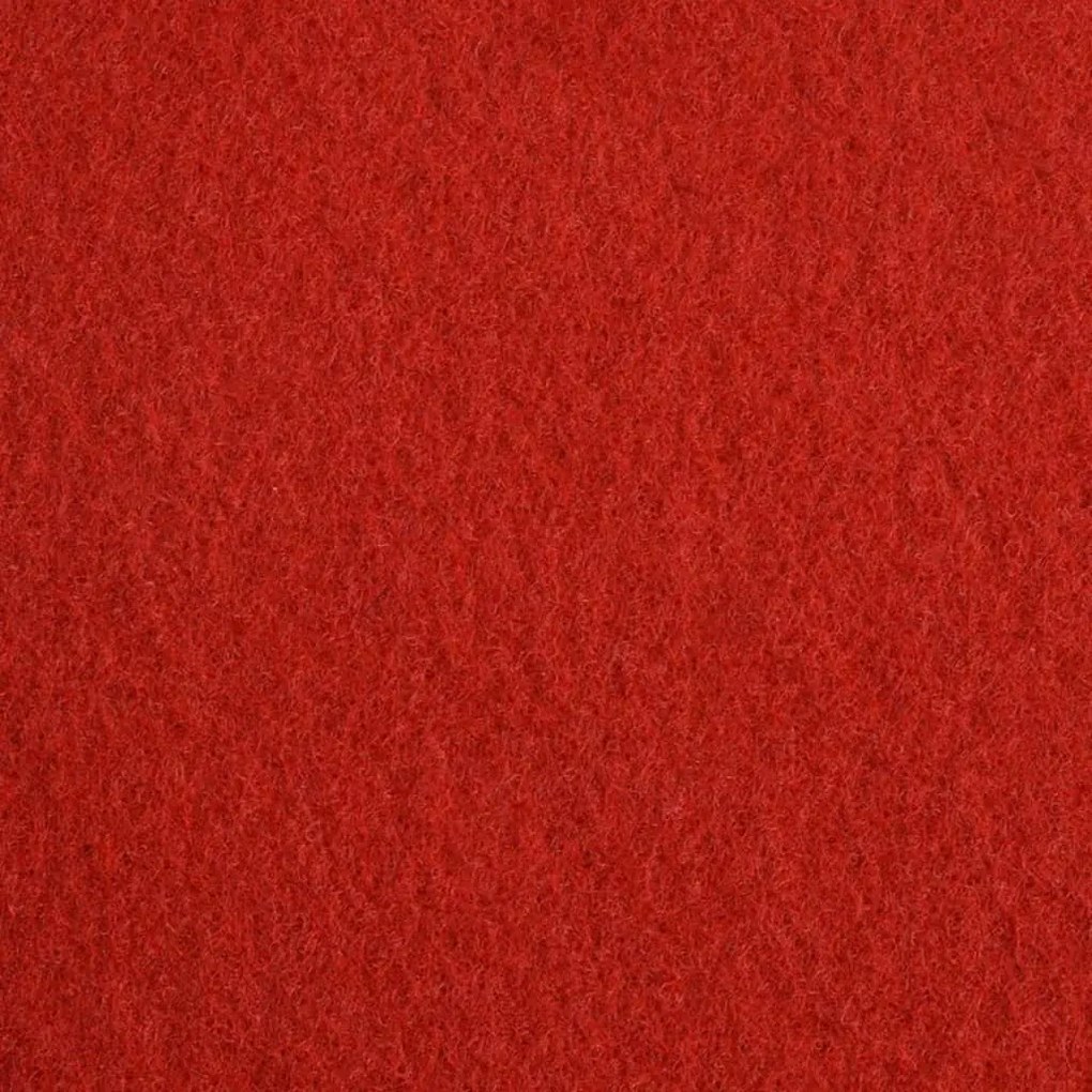 Carpete lisa para eventos 1x24 m vermelho