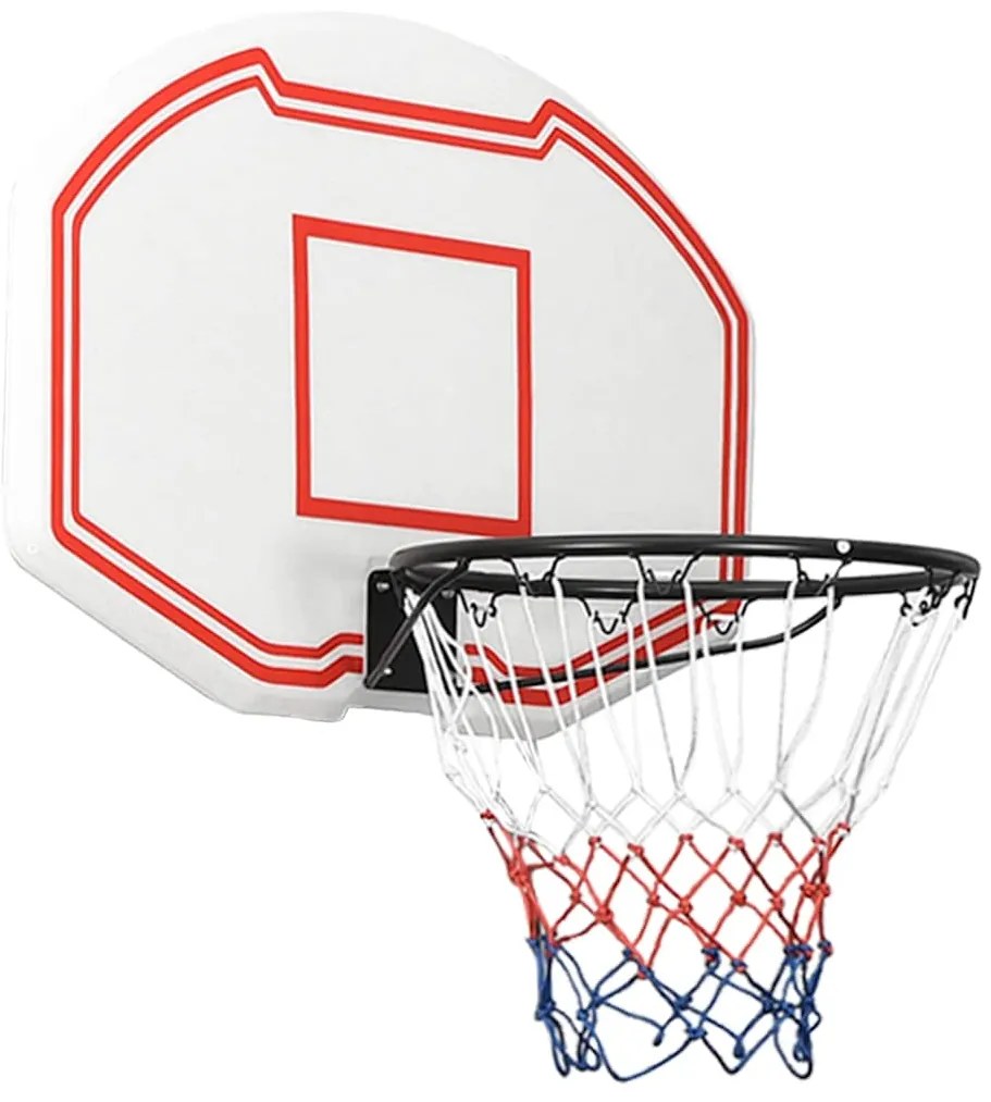 Tabela de basquetebol 90x60x2 cm polietileno branco