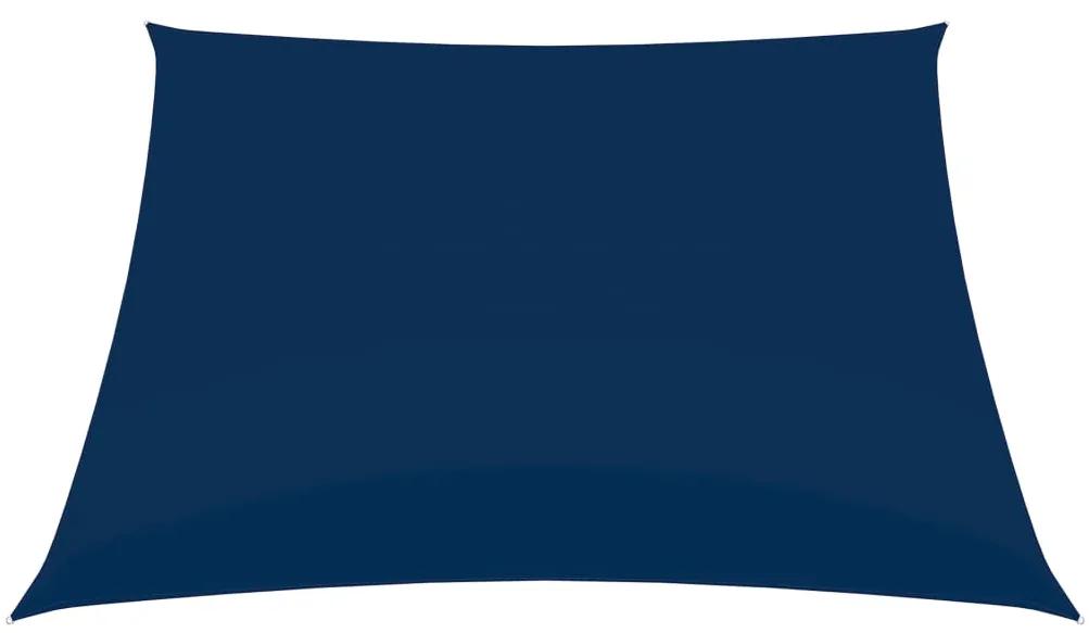 Para-sol estilo vela tecido oxford quadrado 4,5x4,5 m azul