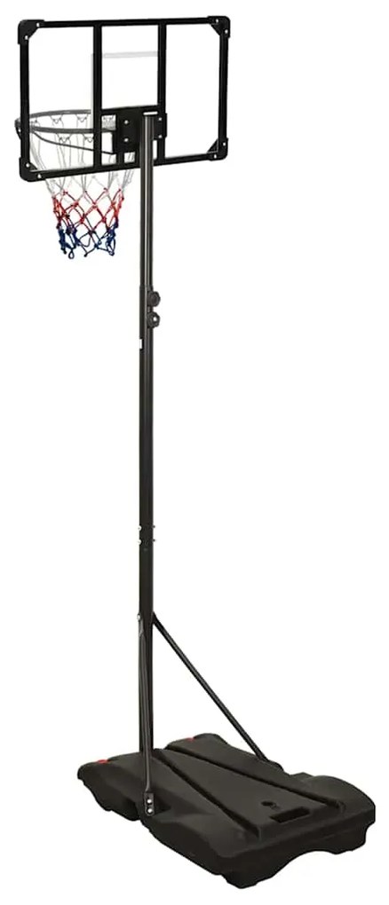 Tabela de basquetebol 216-250 cm policarbonato transparente