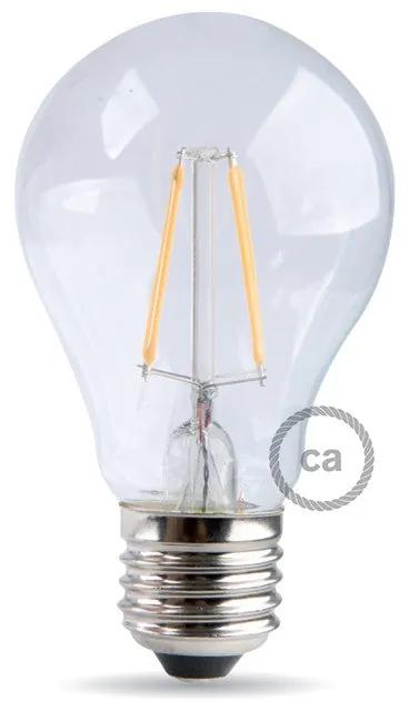 Light bulb filament Led Drop 4W E27 Clear