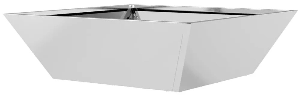 Bowl de Jardim , kit com 5 plantadores de 50x50x15 cm feitos de aço ga