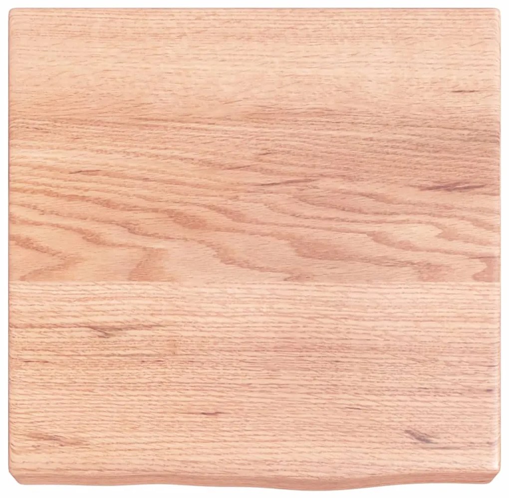Prateleira de parede 40x40x(2-6) cm carvalho tratado castanho