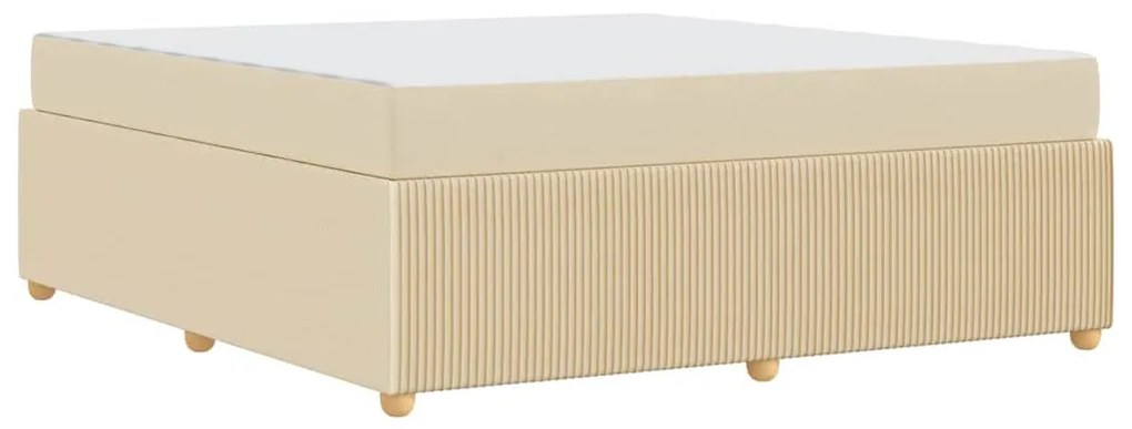 Estrutura da Cama Outros Creme 180 x 200 cm tecido