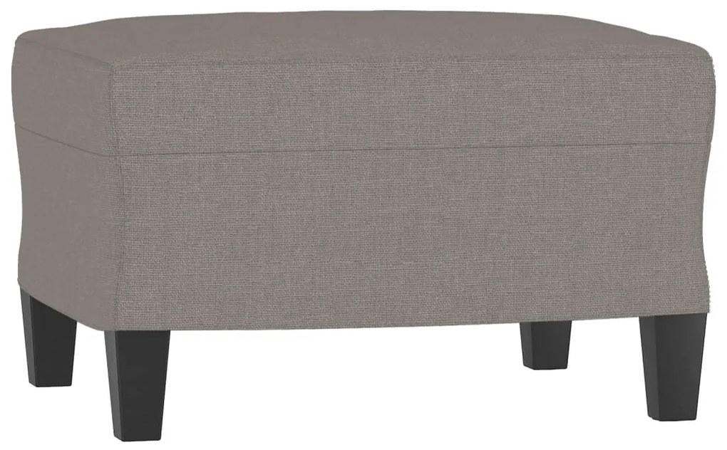 4 pcs conjunto de sofás tecido cinzento-acastanhado