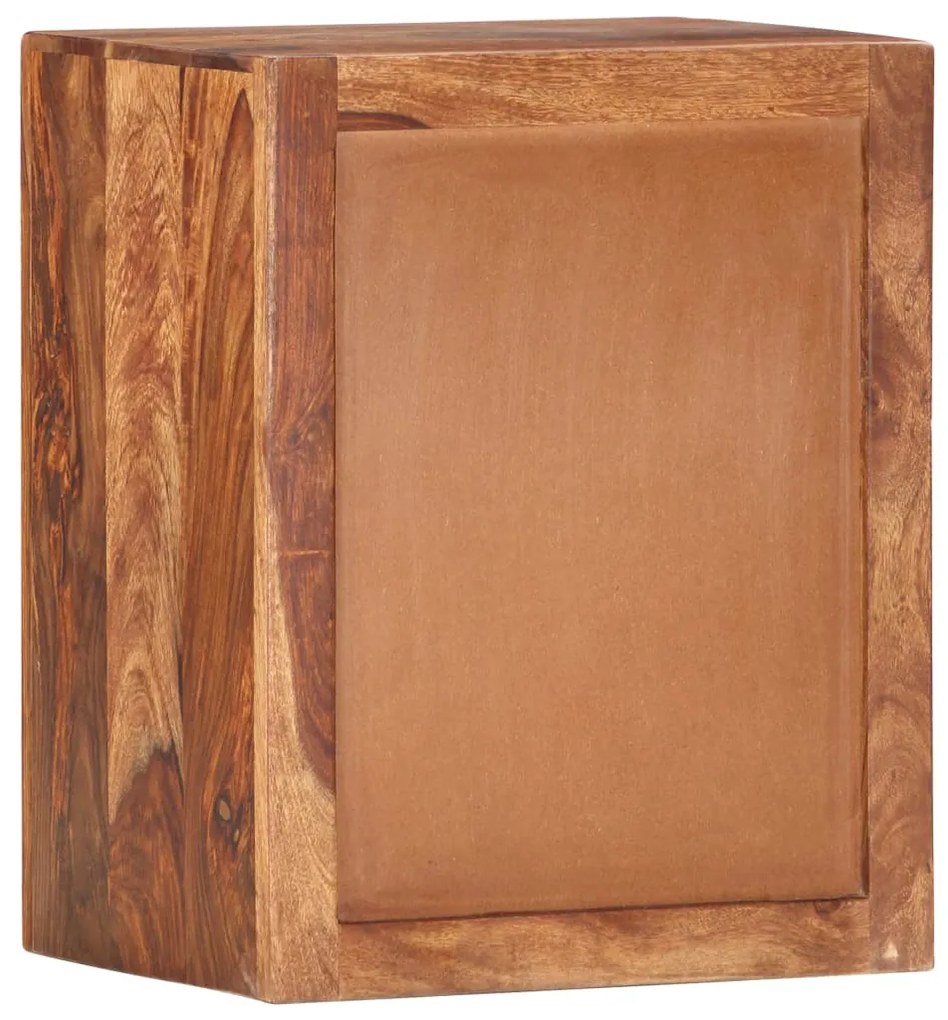 Mesa de cabeceira 40x30x50 cm madeira de acácia maciça