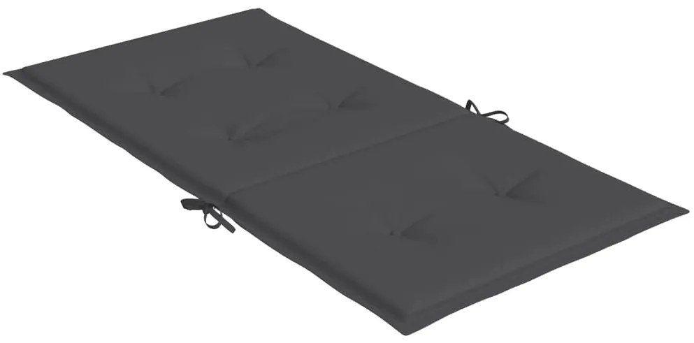Almofadões lombares p/ cadeiras 2pcs 100x50x4cm mesclado tecido