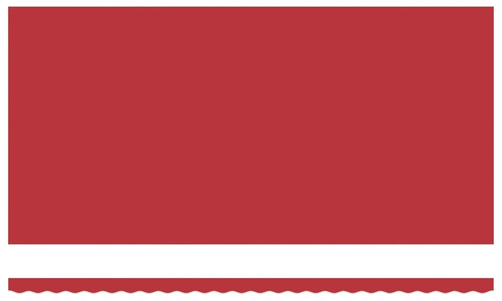 Toldo Retrátil Manual Vermelho 600x300 cm, vidaXL Tecido de Substituiç