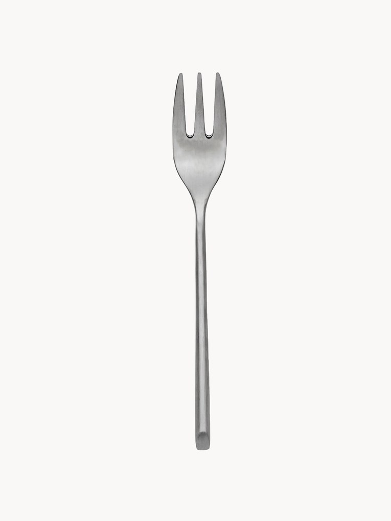 Garfo para bolos escovado mate Sletten, conjunto de 4
