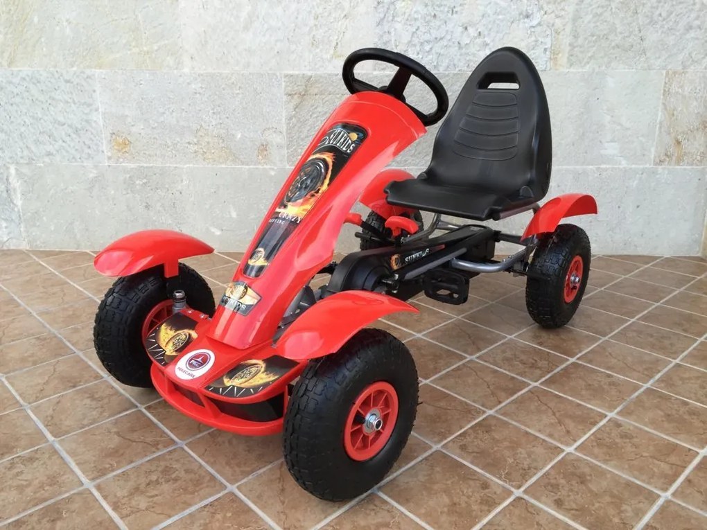 Kart a Pedais F618 Vermelho