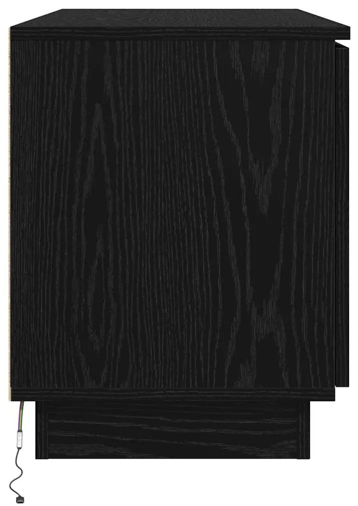 Cabide para TV Black 100x38x49 cm Madeira Derivada