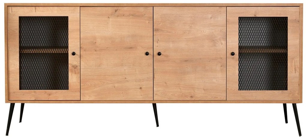 Console Levander – Oak Black – 180 x 81 x 35 cm