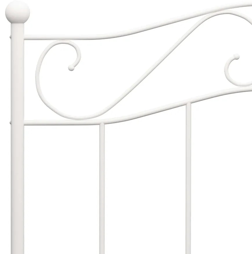 Estrutura de cama metal 90x200 cm branco
