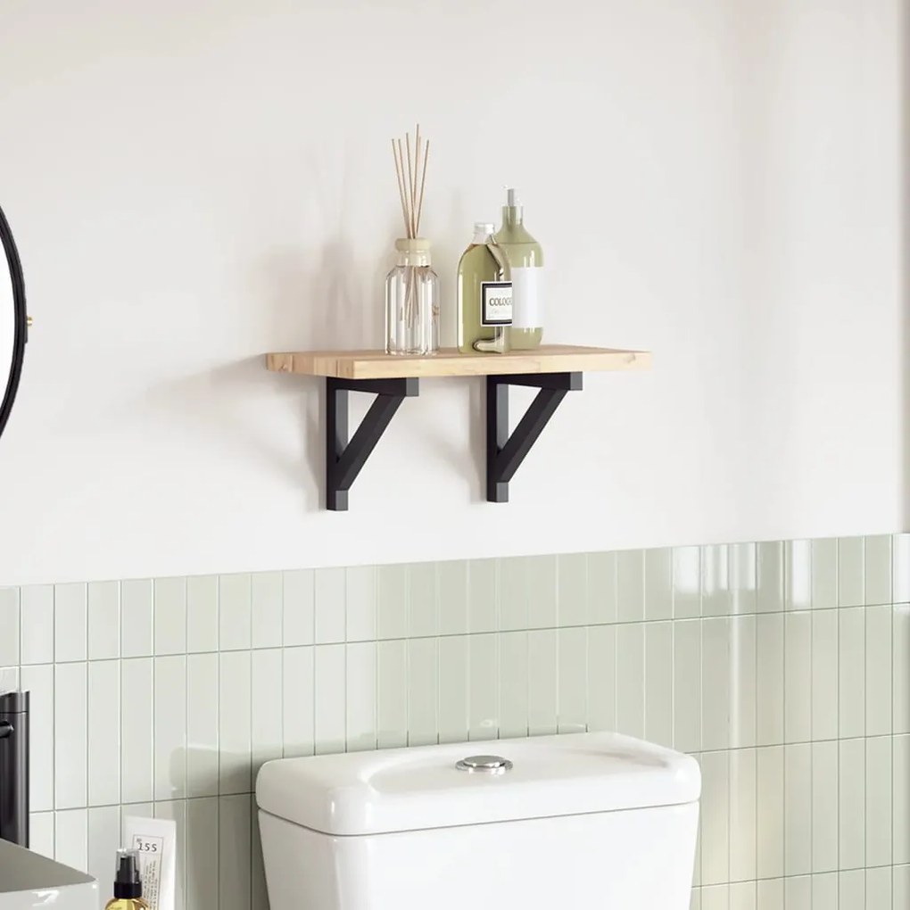 vidaXL Tampo de mesa retangular 40x20x2 cm madeira de acácia maciça