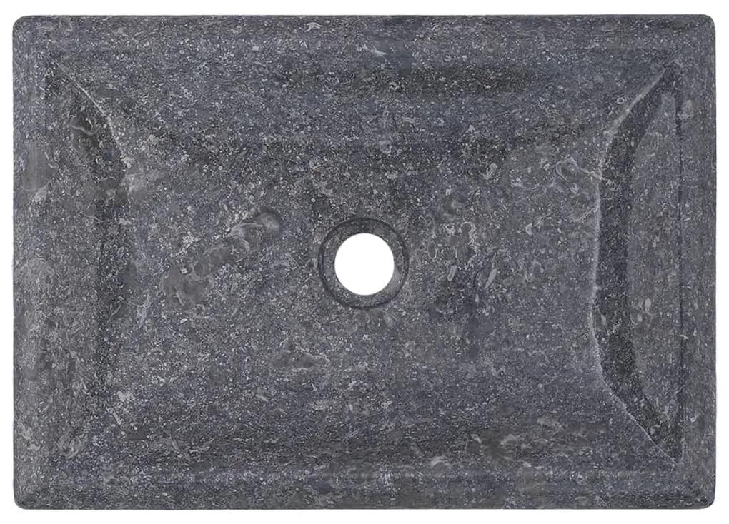 Lavatório 50x35x10 cm mármore cinzento