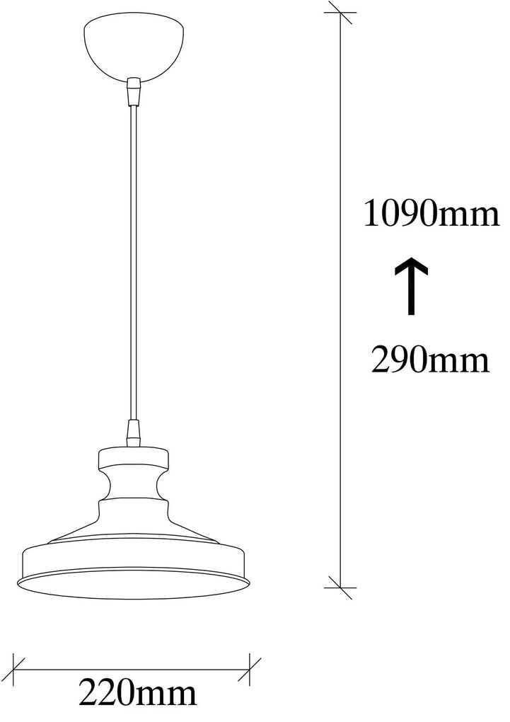 Chandelier Berceste – Dourado – 22 x 22 cm