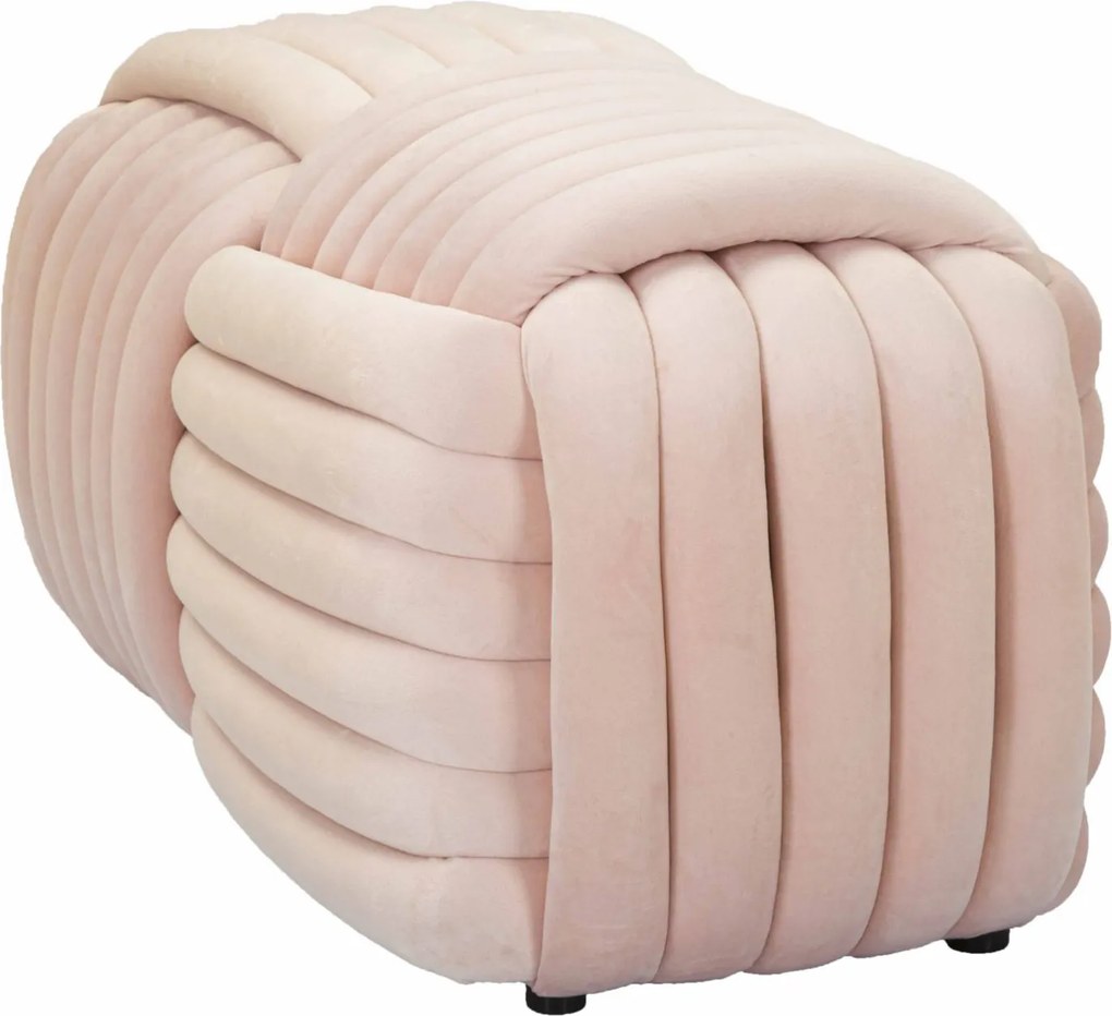 BANCO SOFTY 90X45X45 CM ROSA