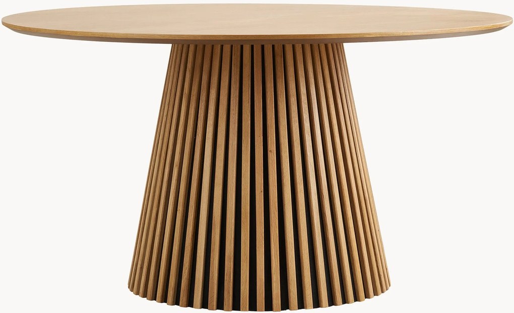 Mesa de jantar redonda em madeira Osaka, vários tamanhos