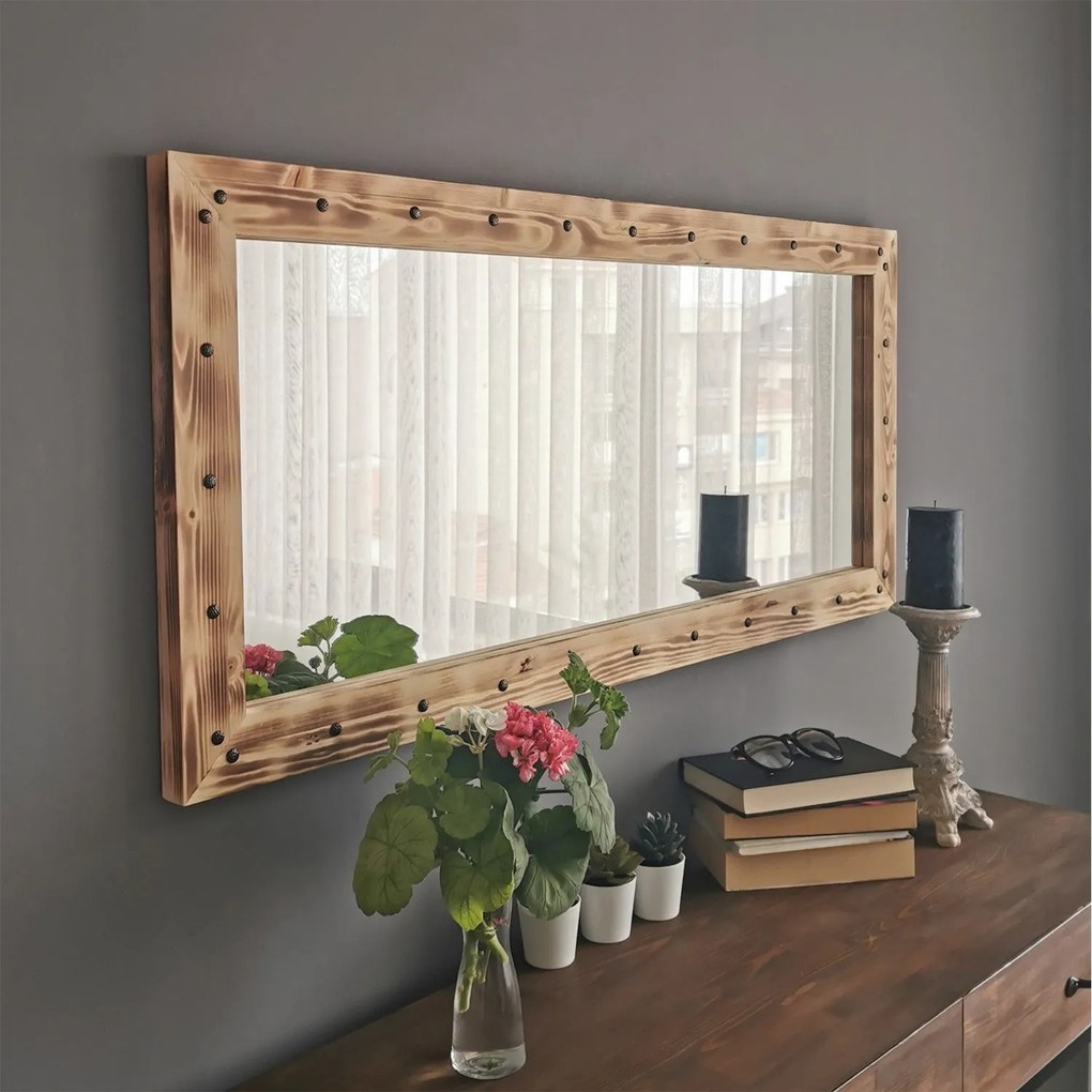 Espelho Z11050ES – Nogueira – 110 cm x 50 cm