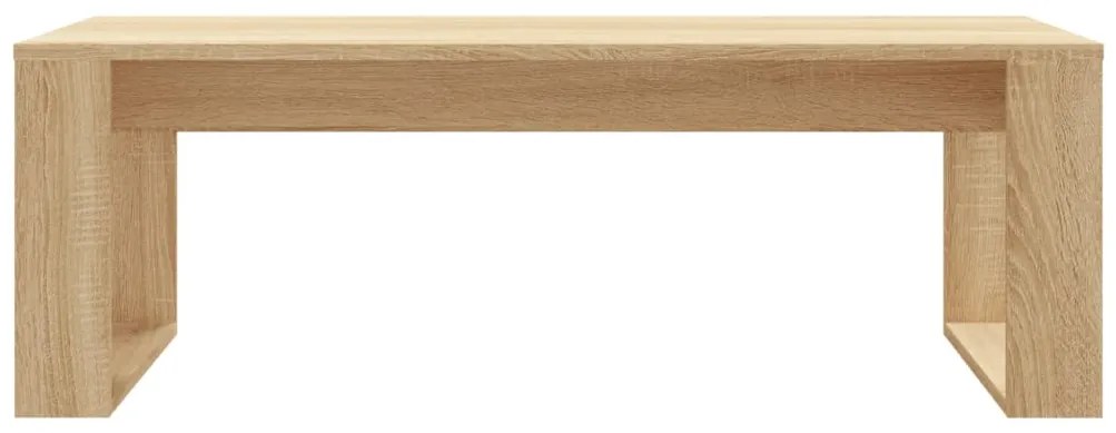 Mesa de centro 102x50x35cm derivados de madeira carvalho sonoma