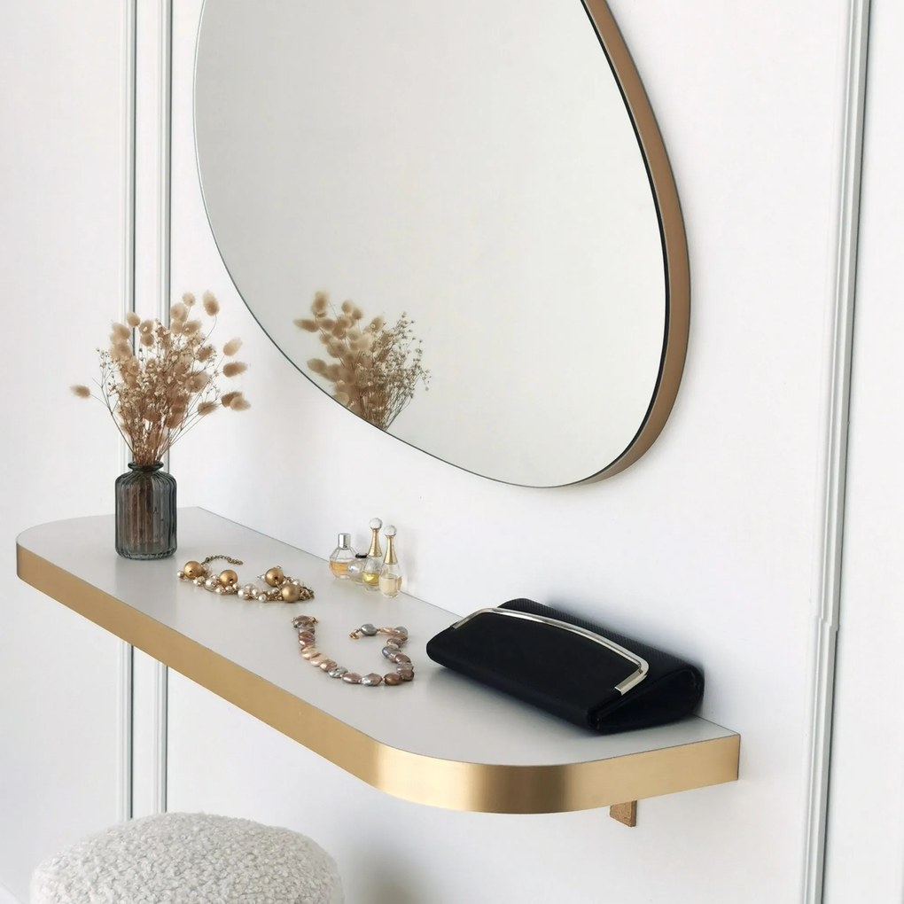 Espelho Porp – Dourado – 90 cm x 60 cm