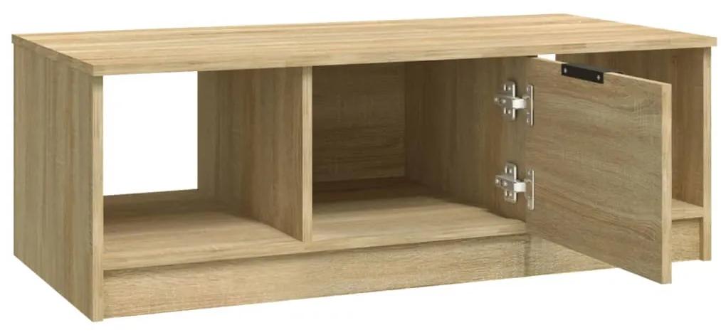 Mesa de centro 102x50x36 madeira processada carvalho sonoma