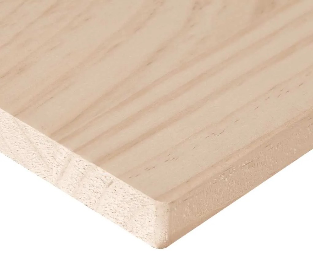 Tampo de mesa quadrado 70x70x2,5 cm pinho maciço