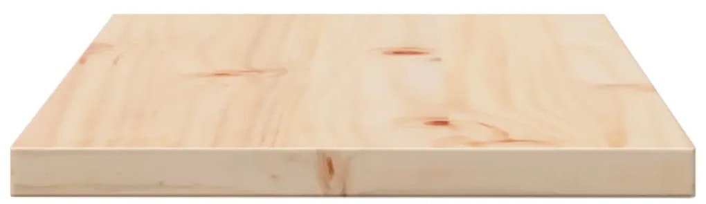 Tampos de mesa retangulares 2 pcs 70x35x2,5 cm pinho maciço