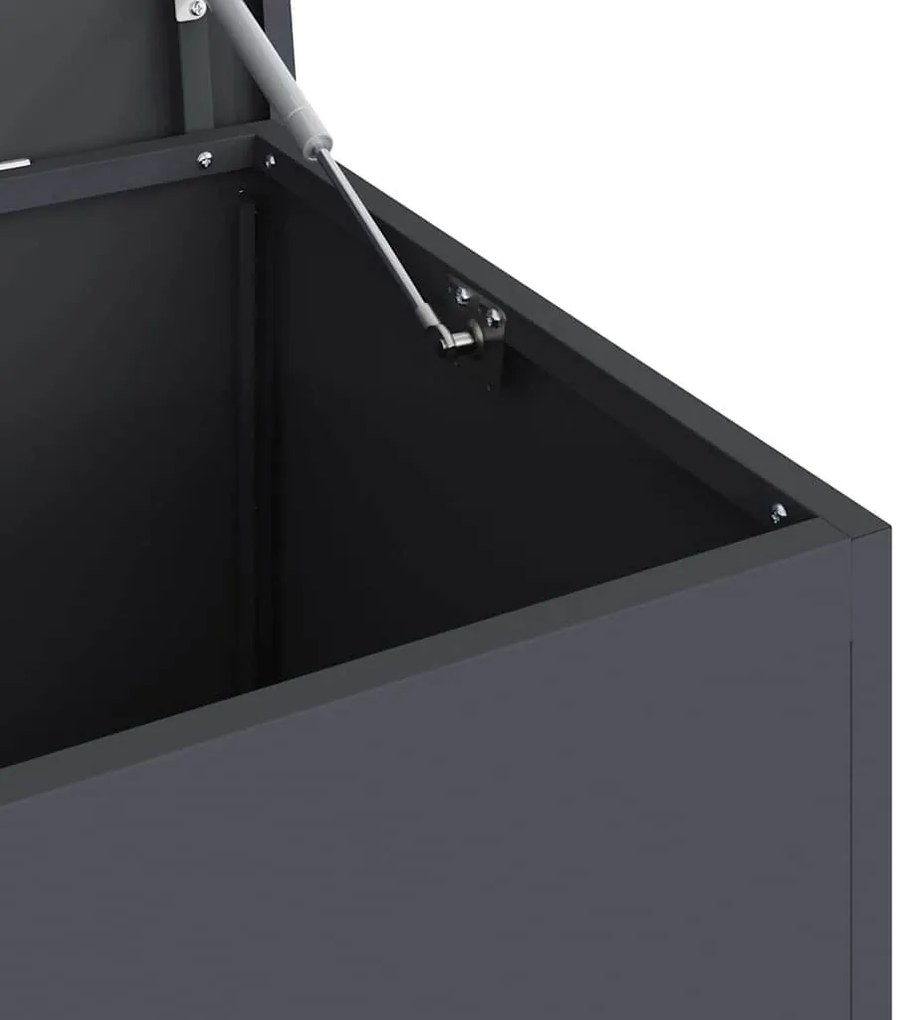 Caixa de Armazenamento Externa Antracite 100 x 50.5 x 50 cm
