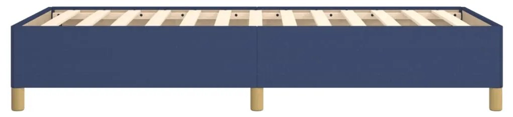 Estrutura de cama sem colchão 80x200 cm azul