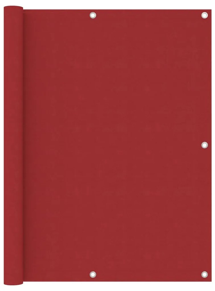 Tela de varanda 120x300 cm tecido Oxford vermelho