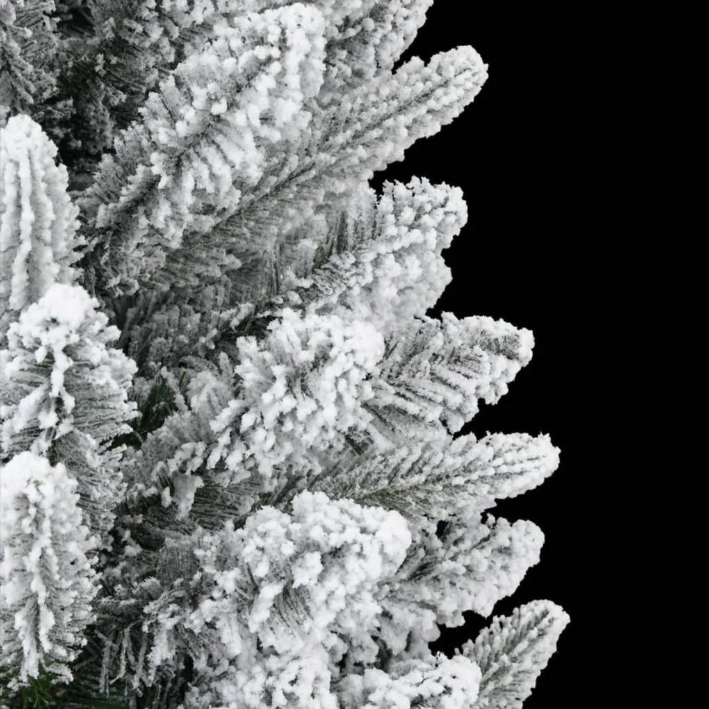 Árvore de Natal artificial com neve PVC & PE 180 cm