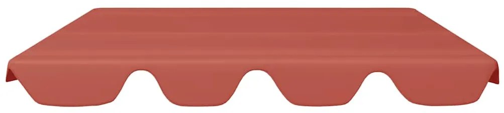 Toldo suplente baloiço 188/168x145/110cm terracota