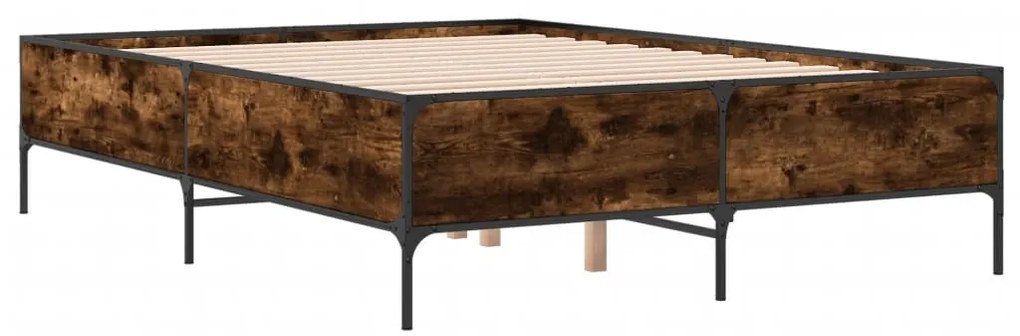 Estrutura cama 120x190 cm derivados de madeira/metal