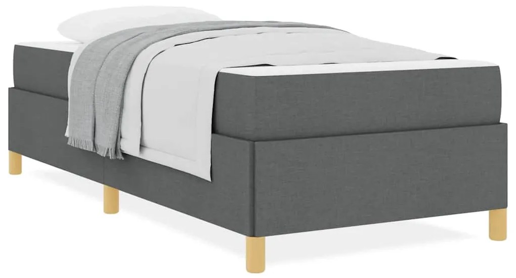 Cama Box Outros Cinza escuro e Marrom e Branco e Cinza escuro