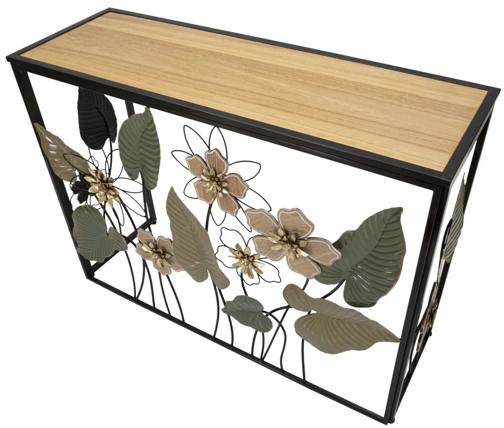 MESA CONSOLA SPRING MULTICOLORIDA 108X36,8X80 CM