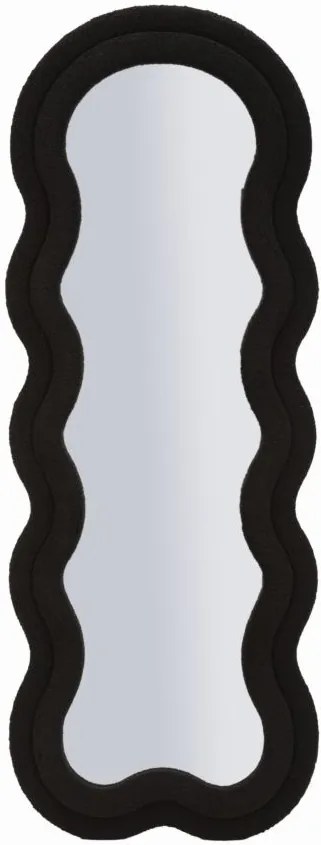 ESPELHO DE PAREDE PRETO TEDDY CM 60X4X160 (TAMANHO DO ESPELHO INTERNO CM 39X137)