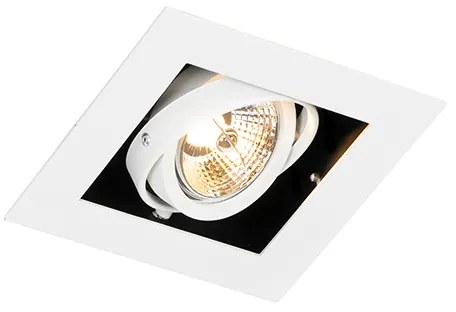 Foco embutido moderno branco ajustável - Oneon 70 Moderno