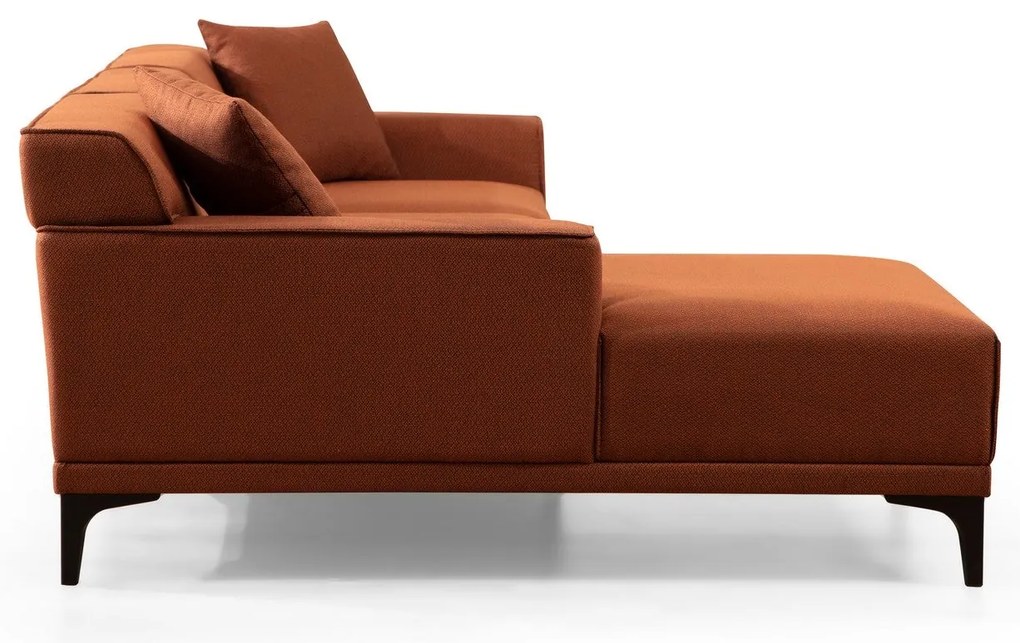 Sofá de Canto Petra – Laranja – 145 x 250 cm