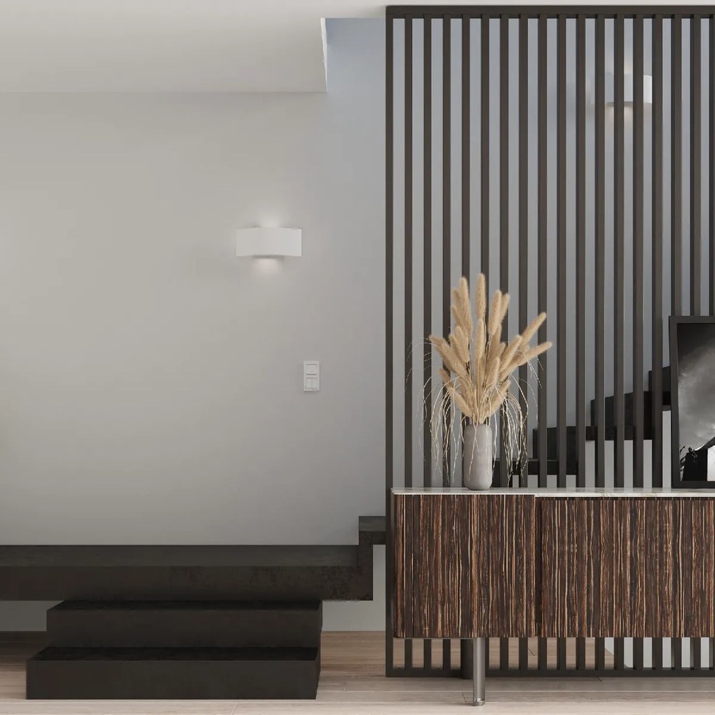 Aplique Candeeiro de parede Aço MAGNUS Branco