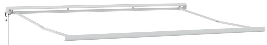 Toldo Retrátil Automático Branco 500x300 cm