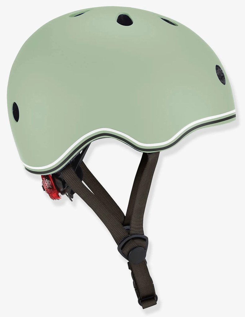 Capacete Go Up, da GLOBBER verde-salva