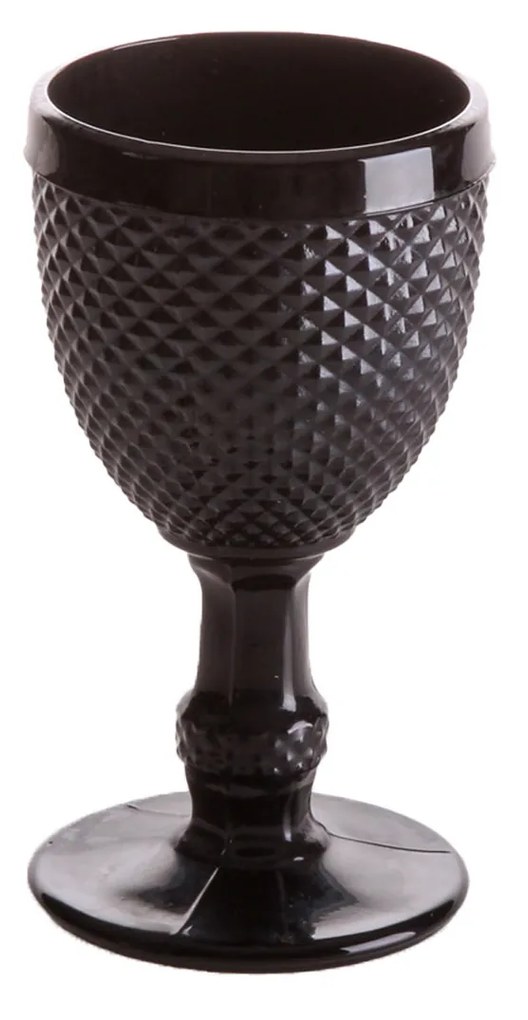 Copo com Pé Preto 8.5X16.5CM