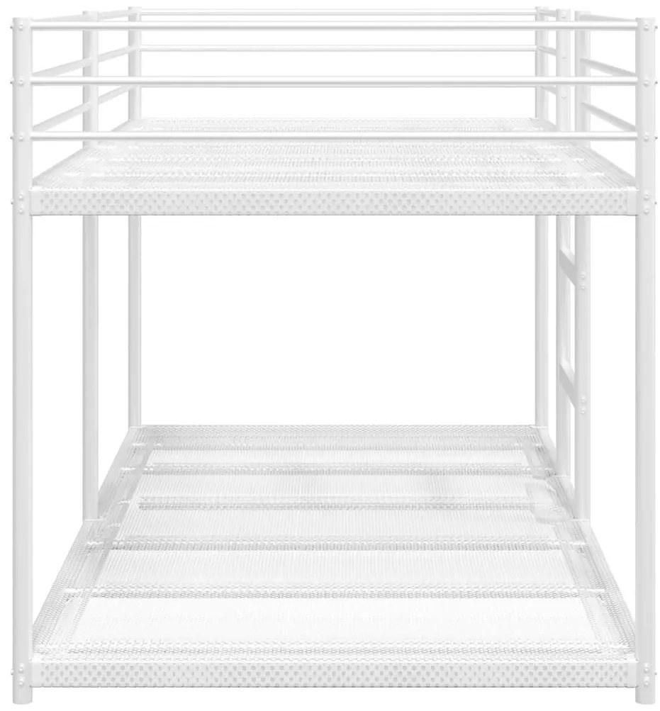 Beliche sem colchão 100x190 cm aço branco
