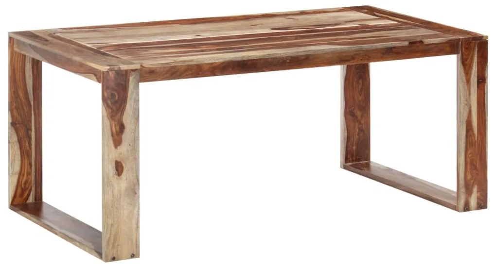 Mesa de jantar 180x90x76 cm madeira maciça