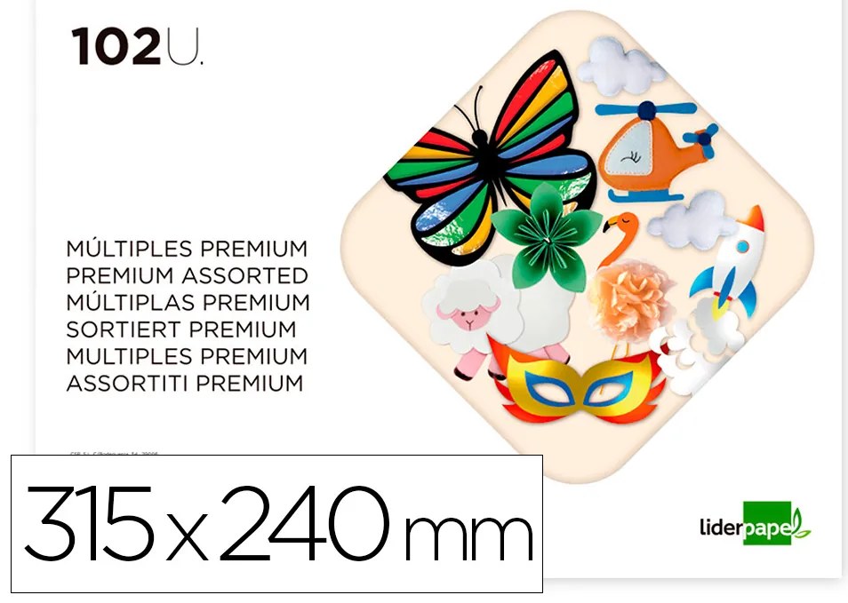 Bloco Trabalhos Manuais Premium 210x297mm 62 H