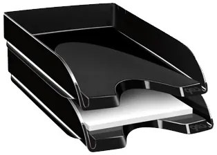 Tabuleiro de Secretária Cep Plástico Preto Green Spririt Apaidasa 351x260x69 mm